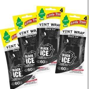 NEW Little Trees Car Air Vent Wraps in Black Ice!